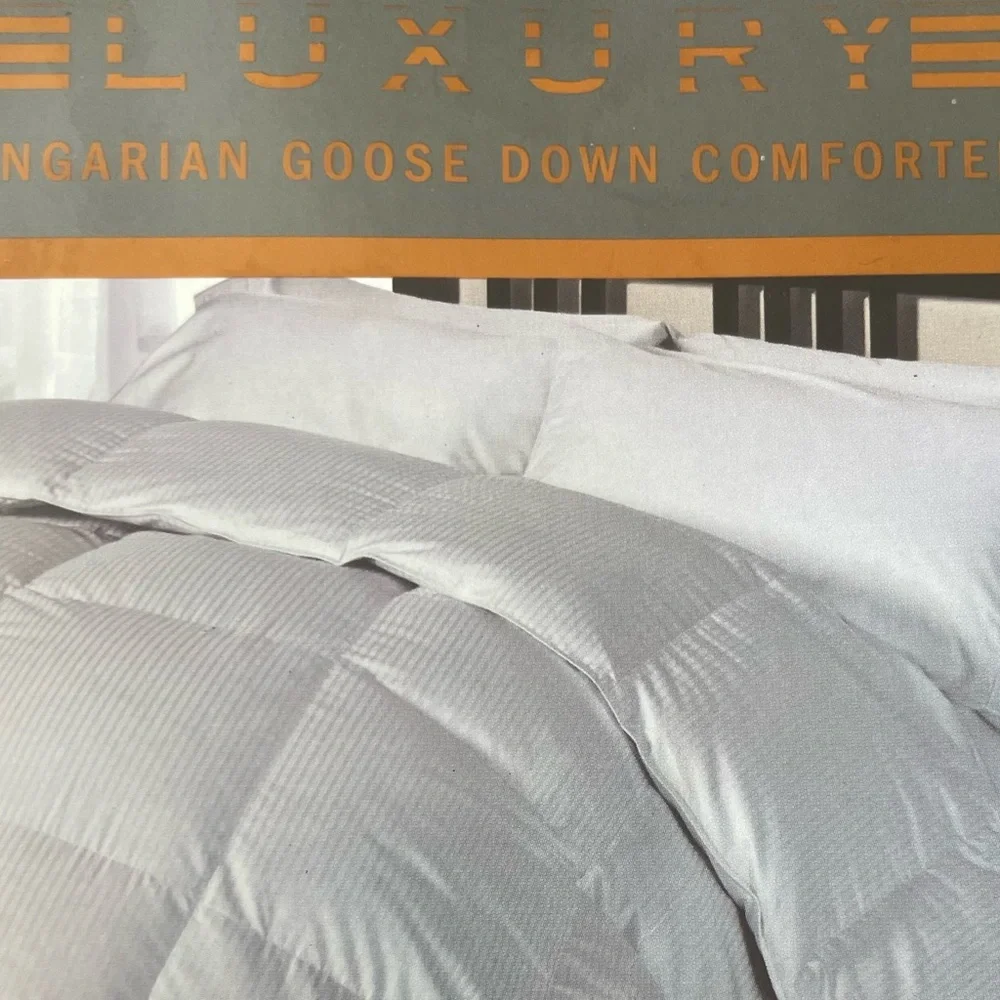 HOLLANDER Live Comfortably Goose Down 500 Thread Count Comforter Full - …